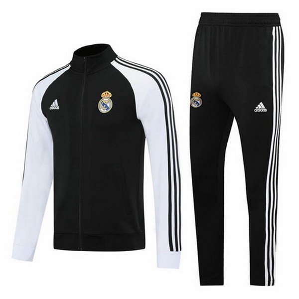 Survetement Football Real Madrid 2020-21 Noir Blanc